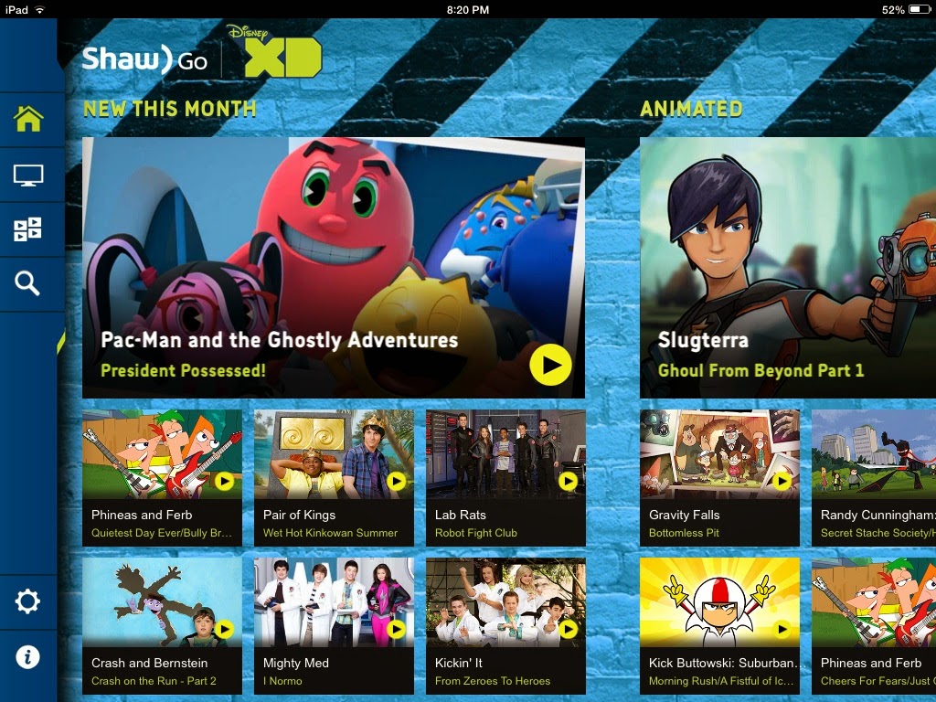 Shaw Launches Free Disney XD, Disney Junior & Family Channel Apps