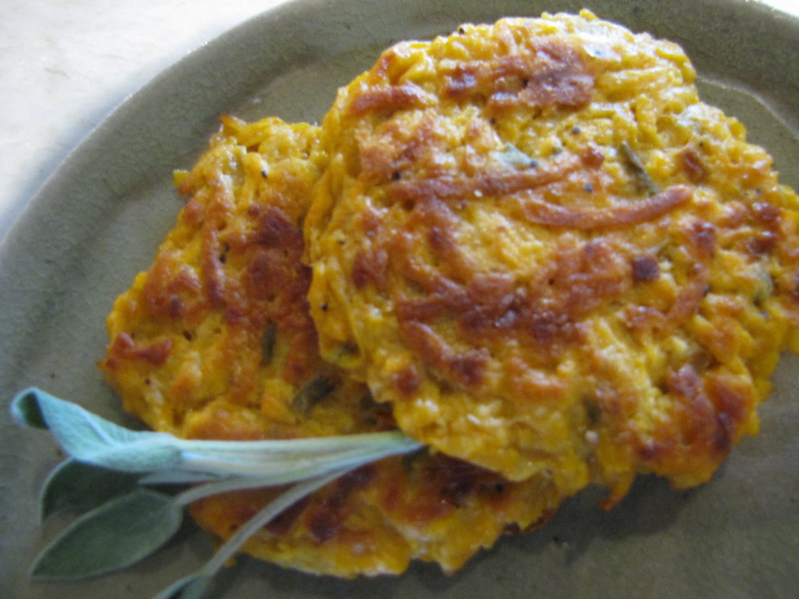Kay's Keepers Butternut Squash and Sage Fritters