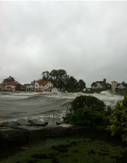 After hurricane Irene hit
