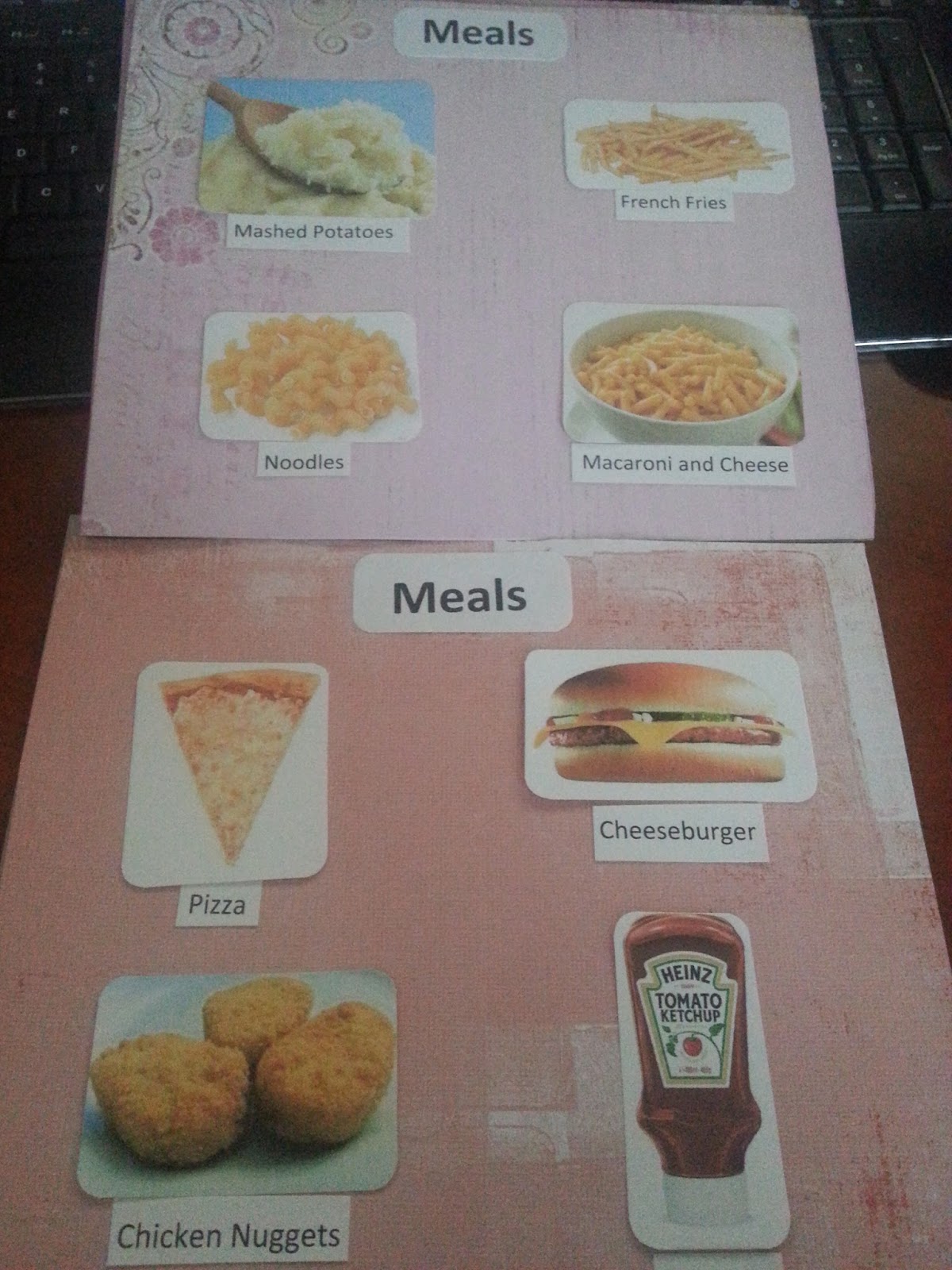 Working Supermom Food Book Speech Therapy Tool