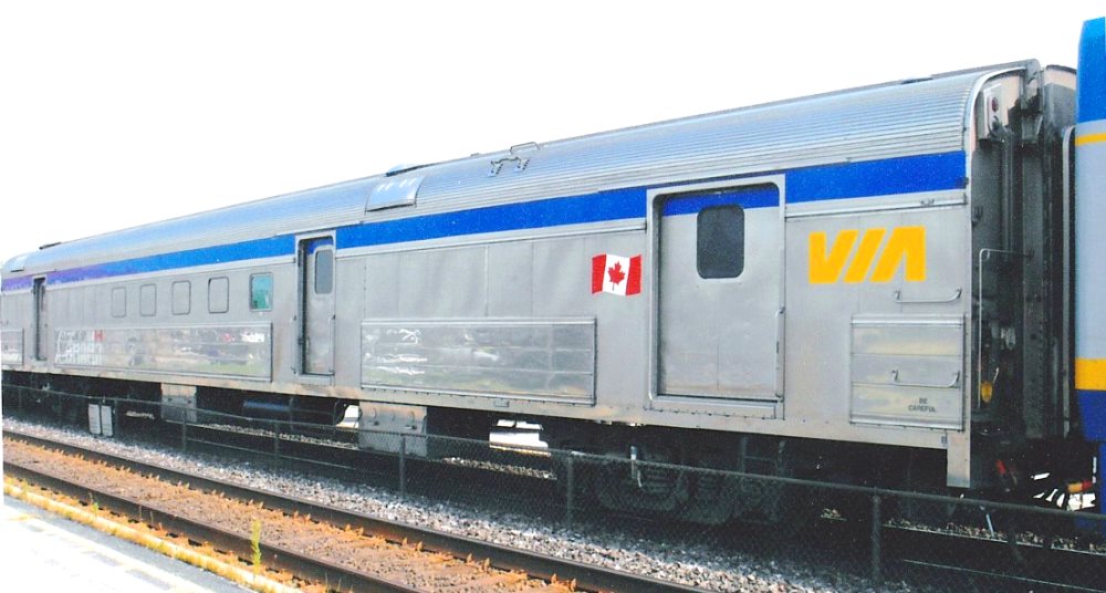 Trackside Treasure VIA's HEP Baggage Cars, Part 2