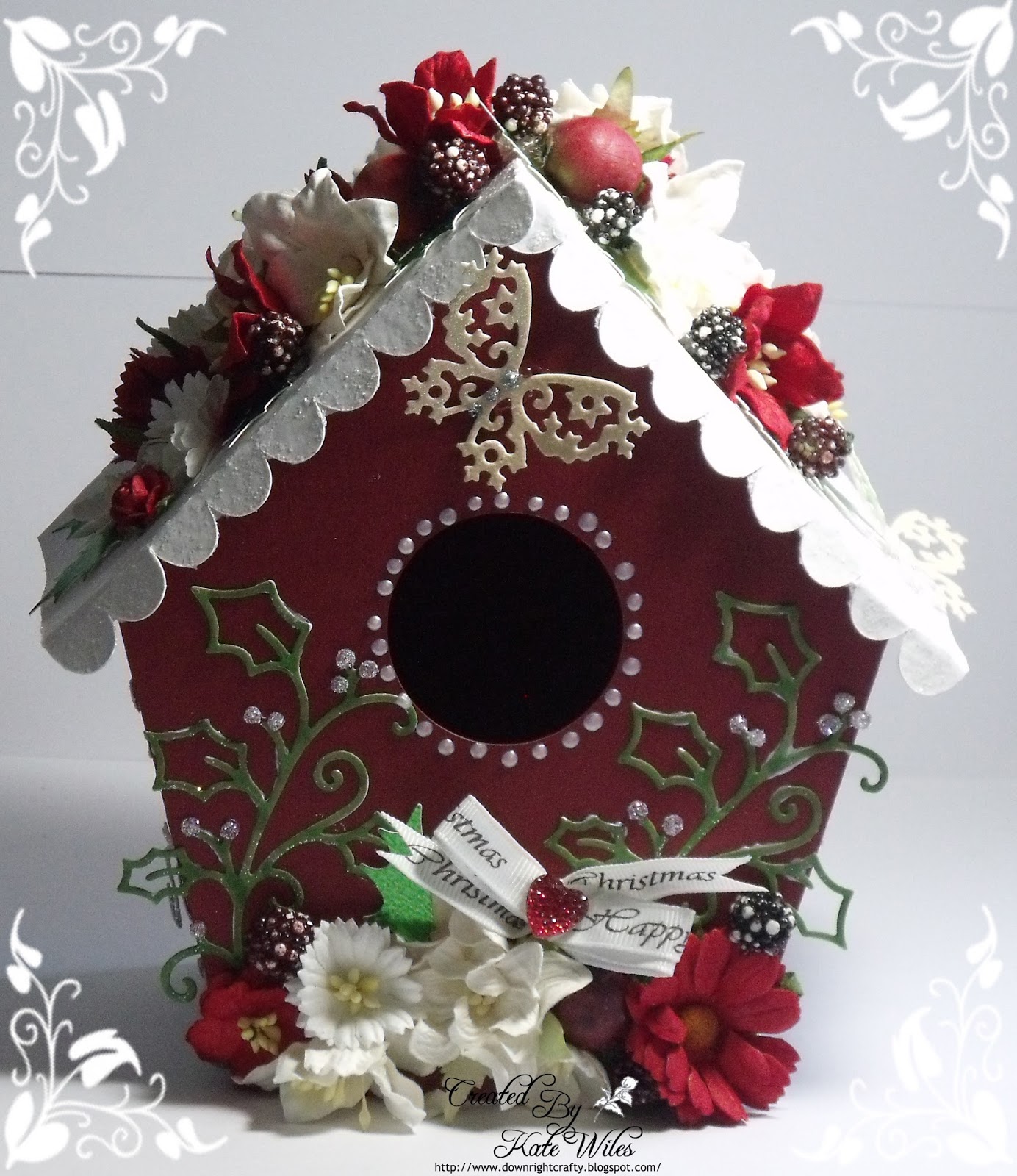 Wild Rose Studio Christmas Birdhouse