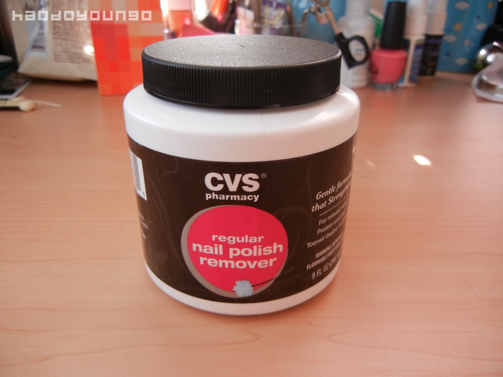 Review: CVS Pharmacy Nail Polish Remover (Sponge Jar) | haodoyoungo