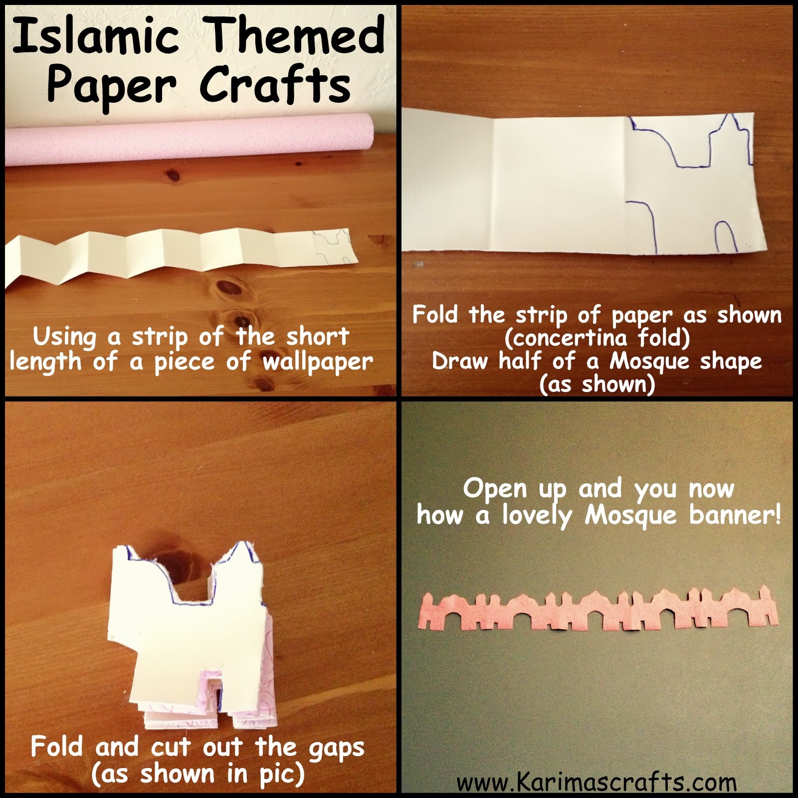 ramadan crafts extra Muslim Islamic paper chain