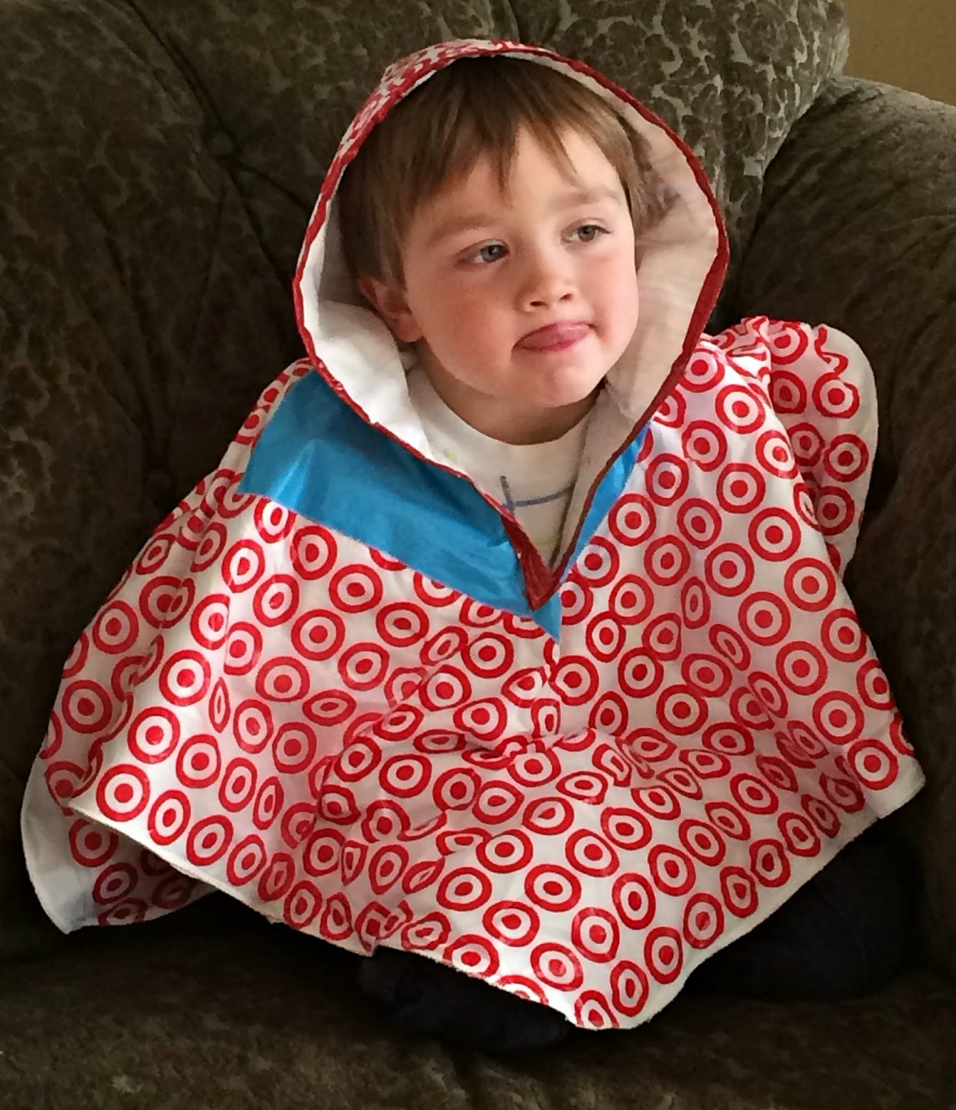 Moose Mouse Creations The Unconventional Trashion Rain Poncho