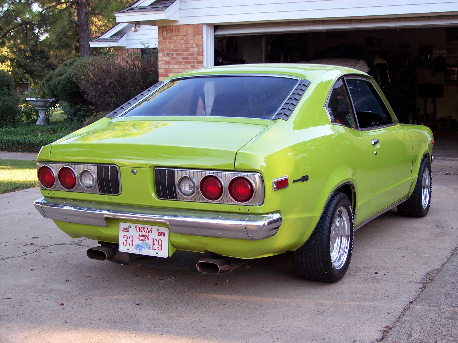 10k: Green Bean: 1972 Mazda RX-3.