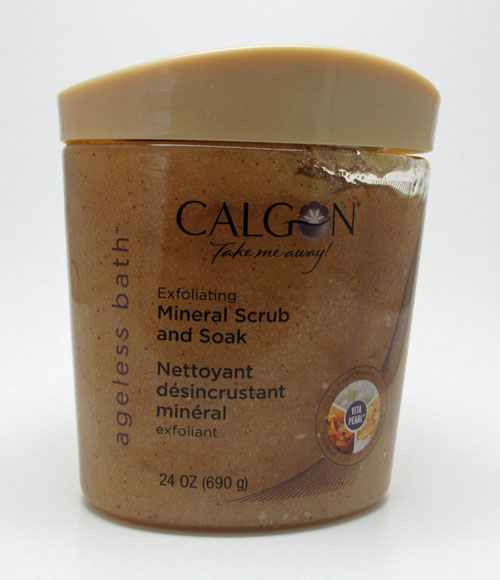 Sugared Polish Calgon Ageless Bath Body Scrub and Soak Review