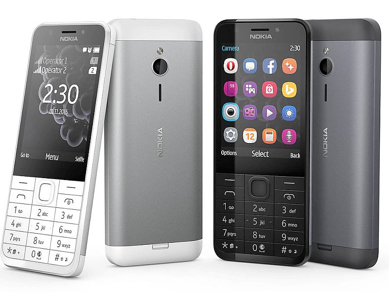 Nokia 230 Dual Sim Feature Phone Launched For Rs.3,869 PaidFreeDroid