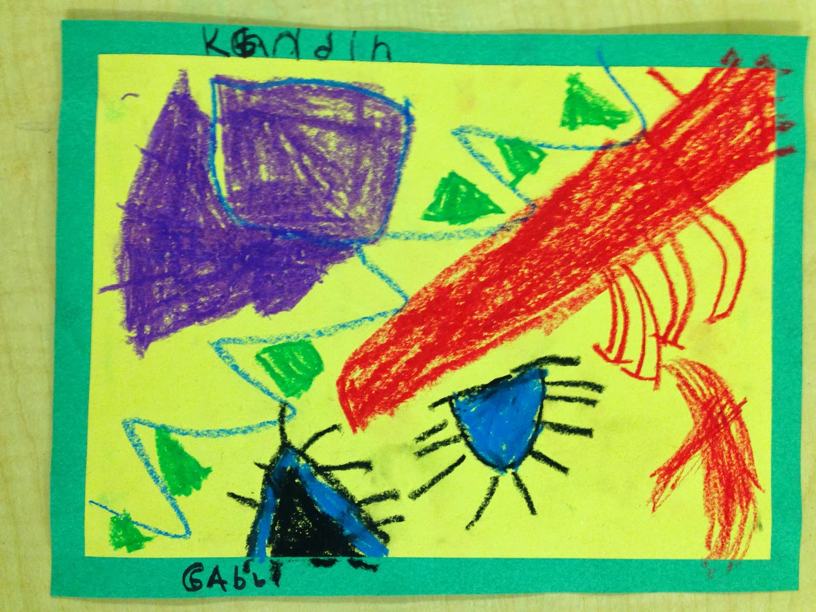 Mr.Kreutinger's Art Room!!!: Kandinsky - Kindergarten
