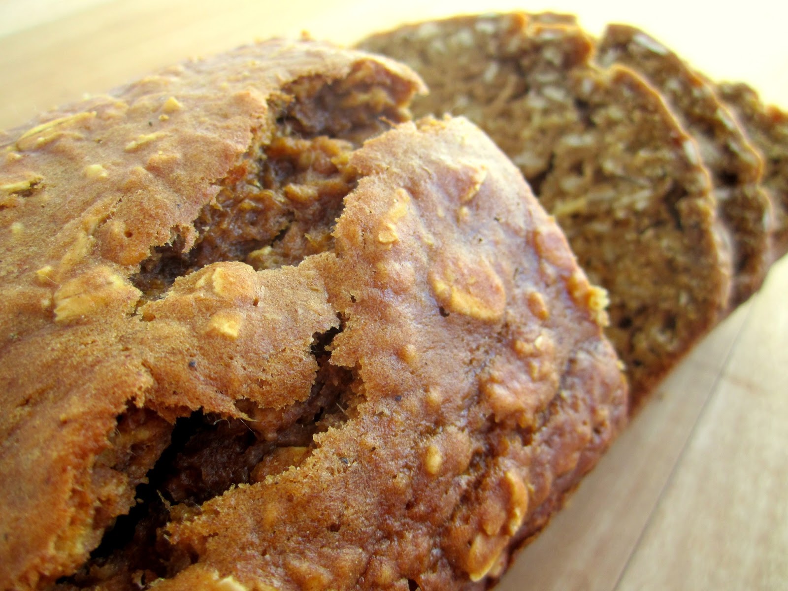 Sugar Rush Pumpkin Banana Oat Bread