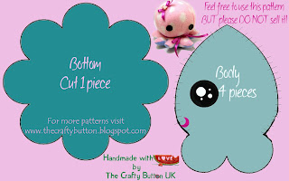 The Crafty Button: Free octopus sewing pattern