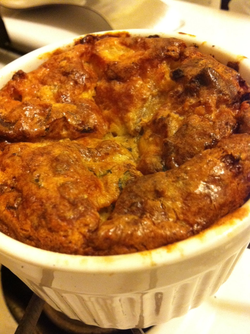 Southern Deliciousness Chicken & Cheese Souffle