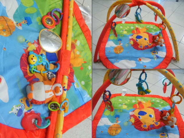 bright starts lion in the park activity gym