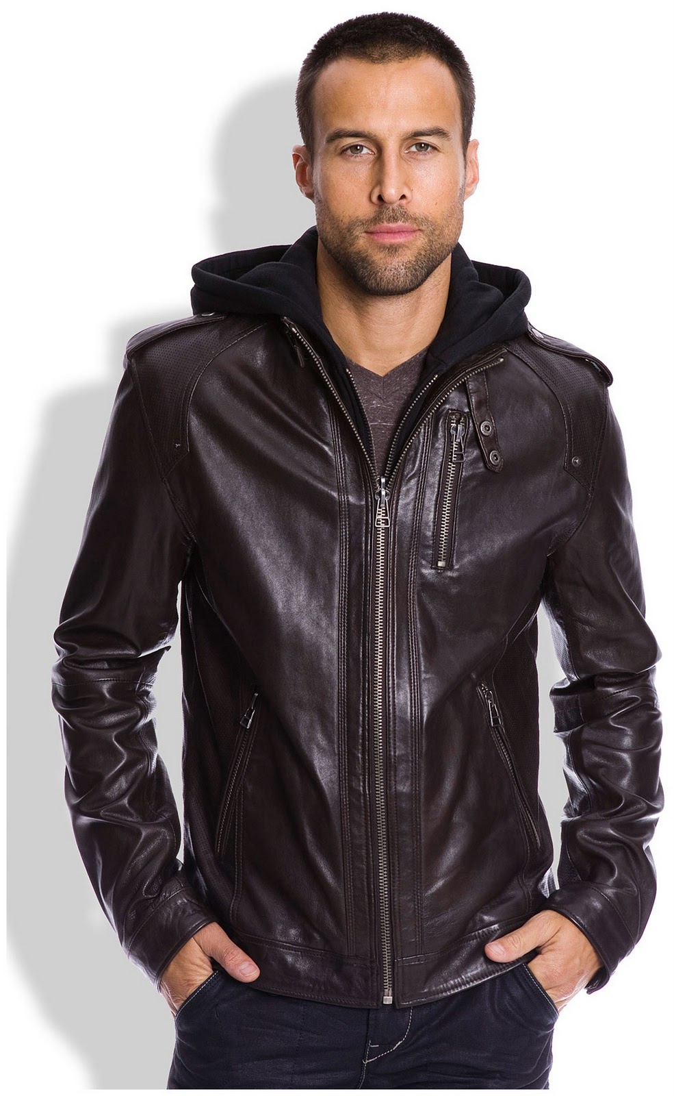 Style Tip 263 The Fitted Leather Jacket Straight Eye