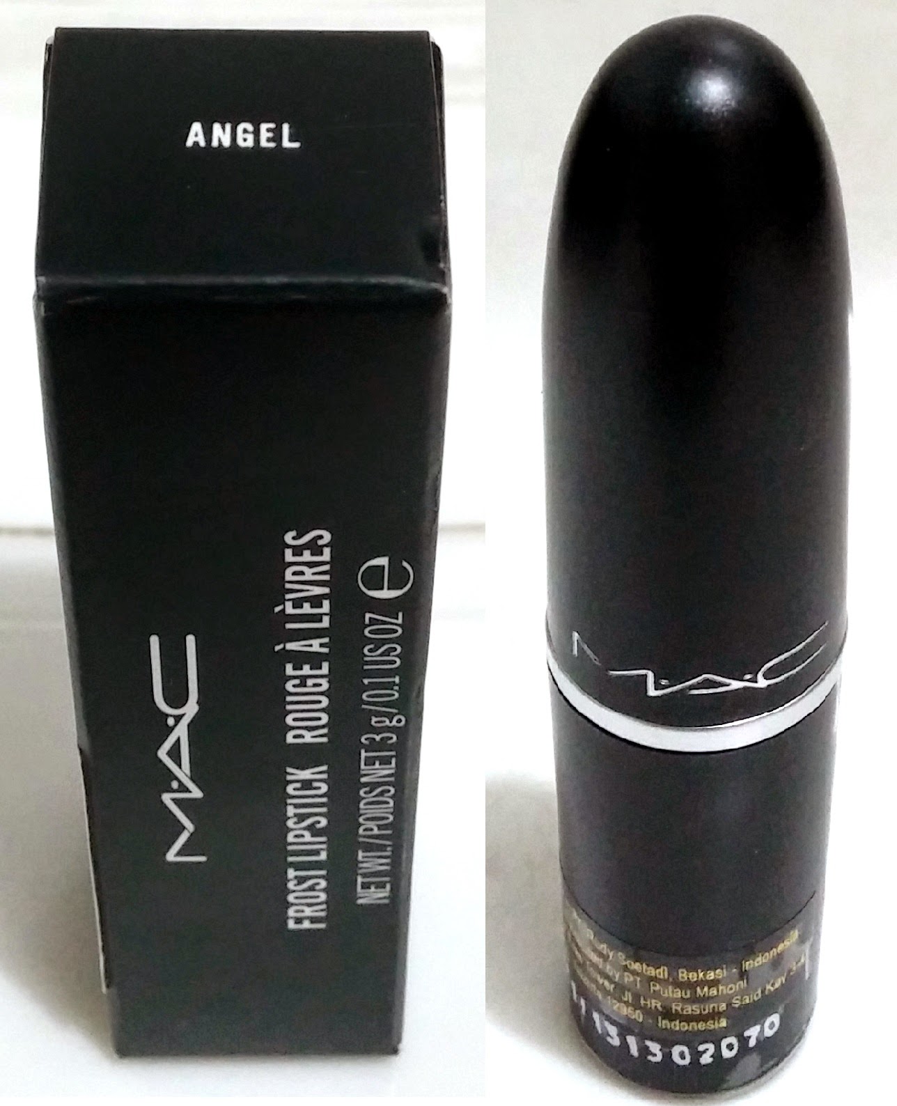 MAC Frost Lipstick ANGEL WateryScenery
