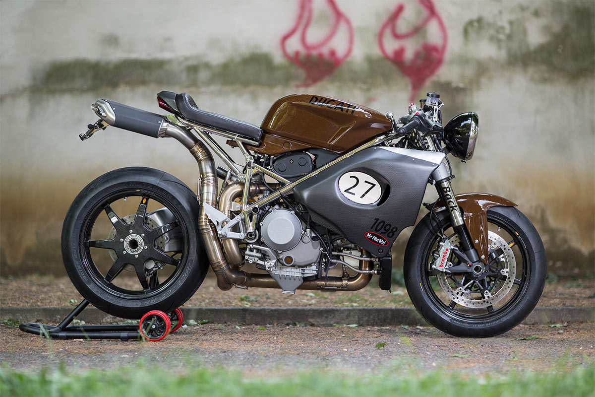 Ducati 1098 кафе рейсер