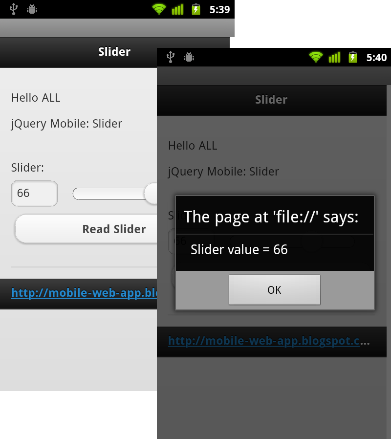 jquery mobile input value refresh