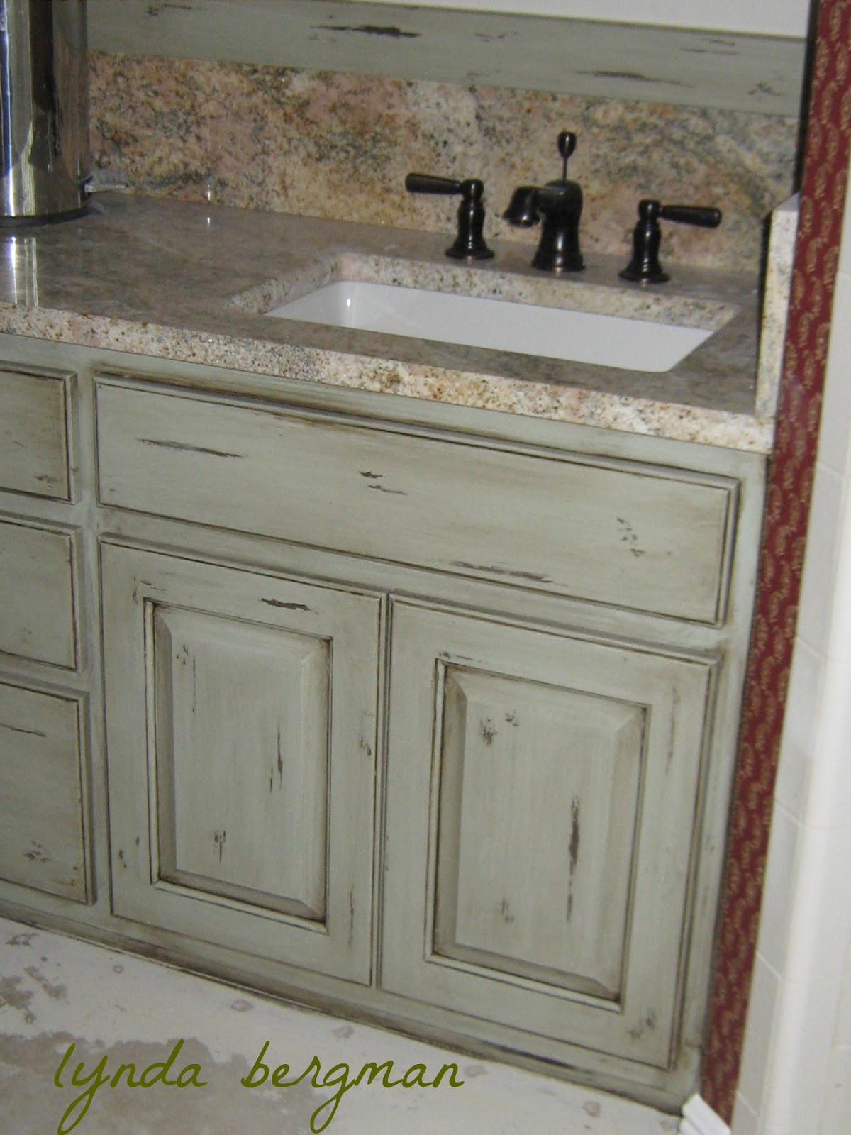 LYNDA BERGMAN DECORATIVE ARTISAN MASTER BATH REMODEL & A SPECIAL