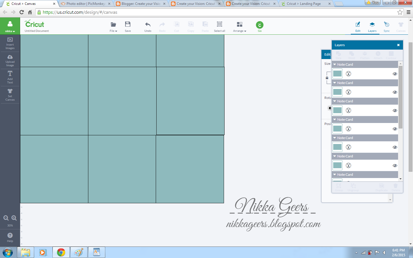 Create your Vision Cricut Explore Tutorial How To Cut Images Larger