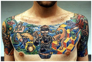 Men Chest Tattoo Design Photo Gallery - Chest Tattoo Ideas