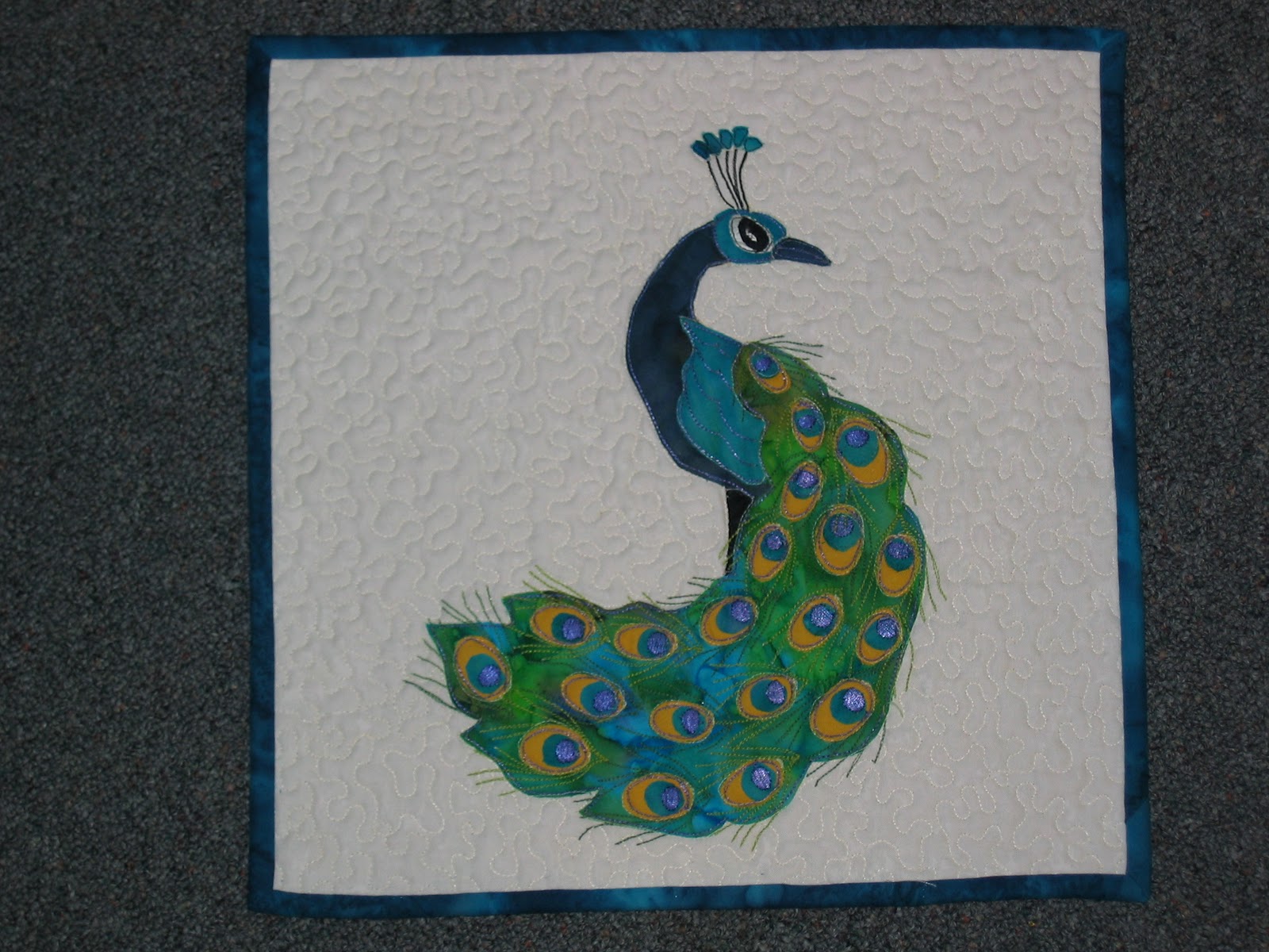 Peacock Quilt Pattern