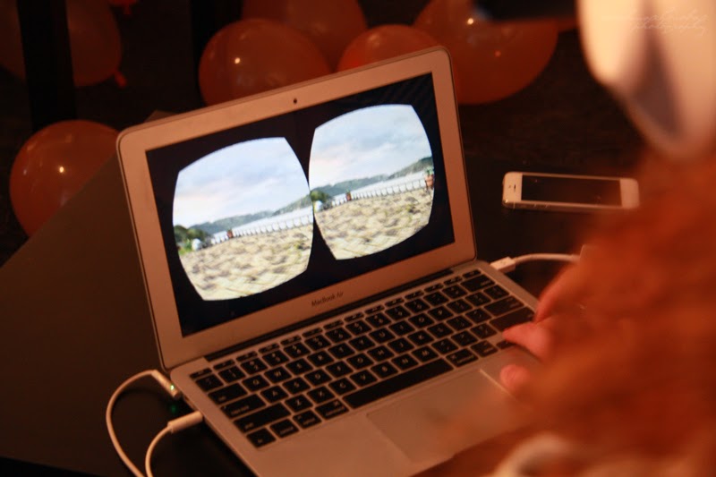 Wnętrze Oculusa urodzinowe spotkanie Geek Girls Carrots Łódź, Oculus Rift
