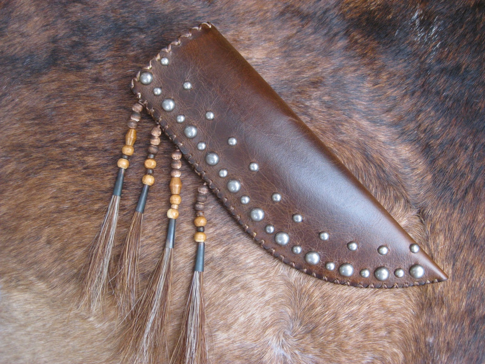 Jason Ross Custom Leather Plains Indian Knife Sheaths