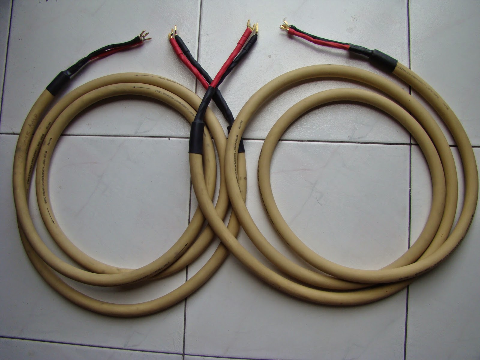 MIT MH-750 Music Hose speaker cables ( Sold ) Mit+cable+2