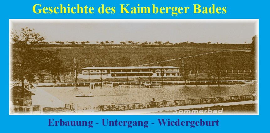 Das Kaimberger Bad 1936