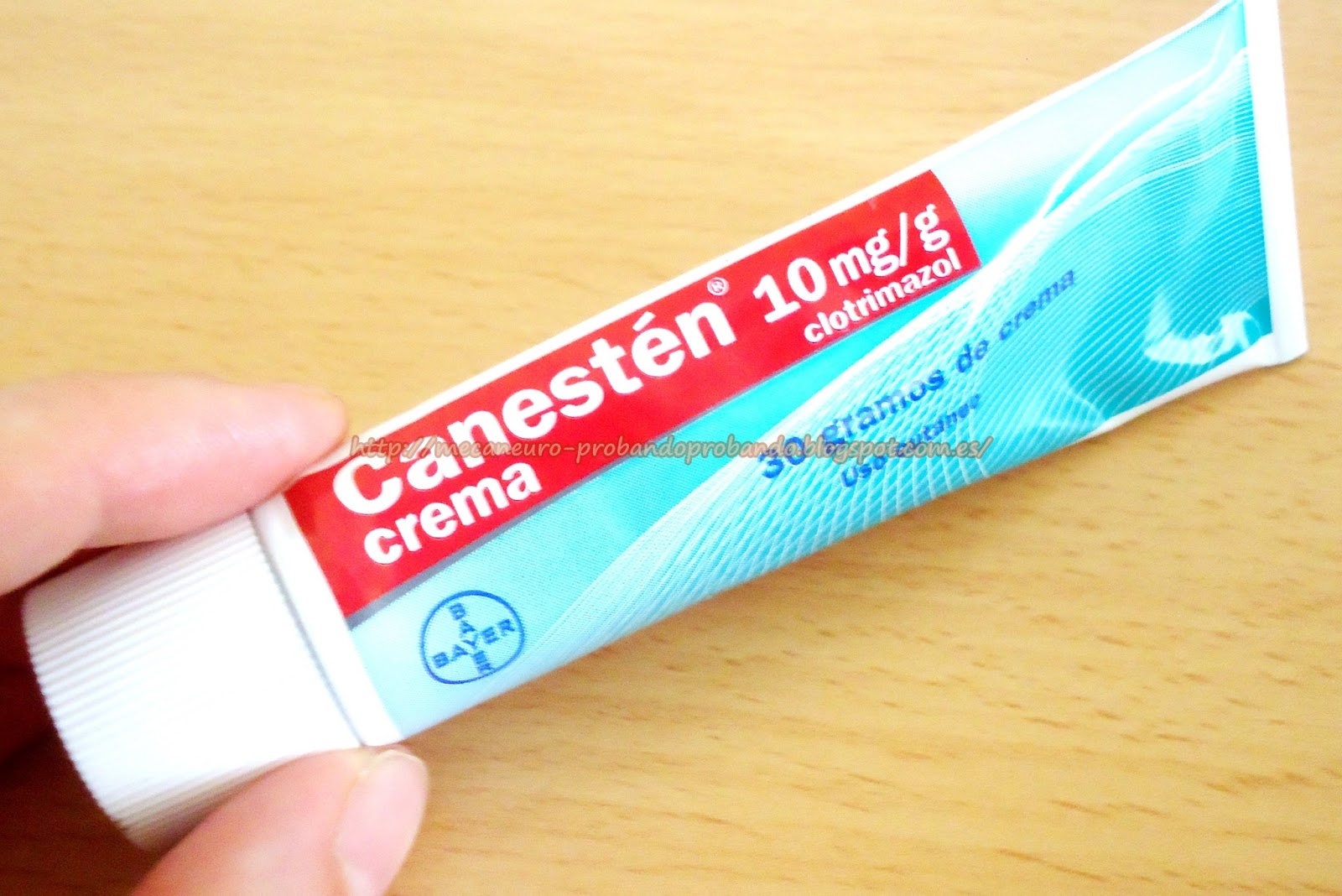 Probando, probando... CANESTEN, DE LABORATORIOS BAYER