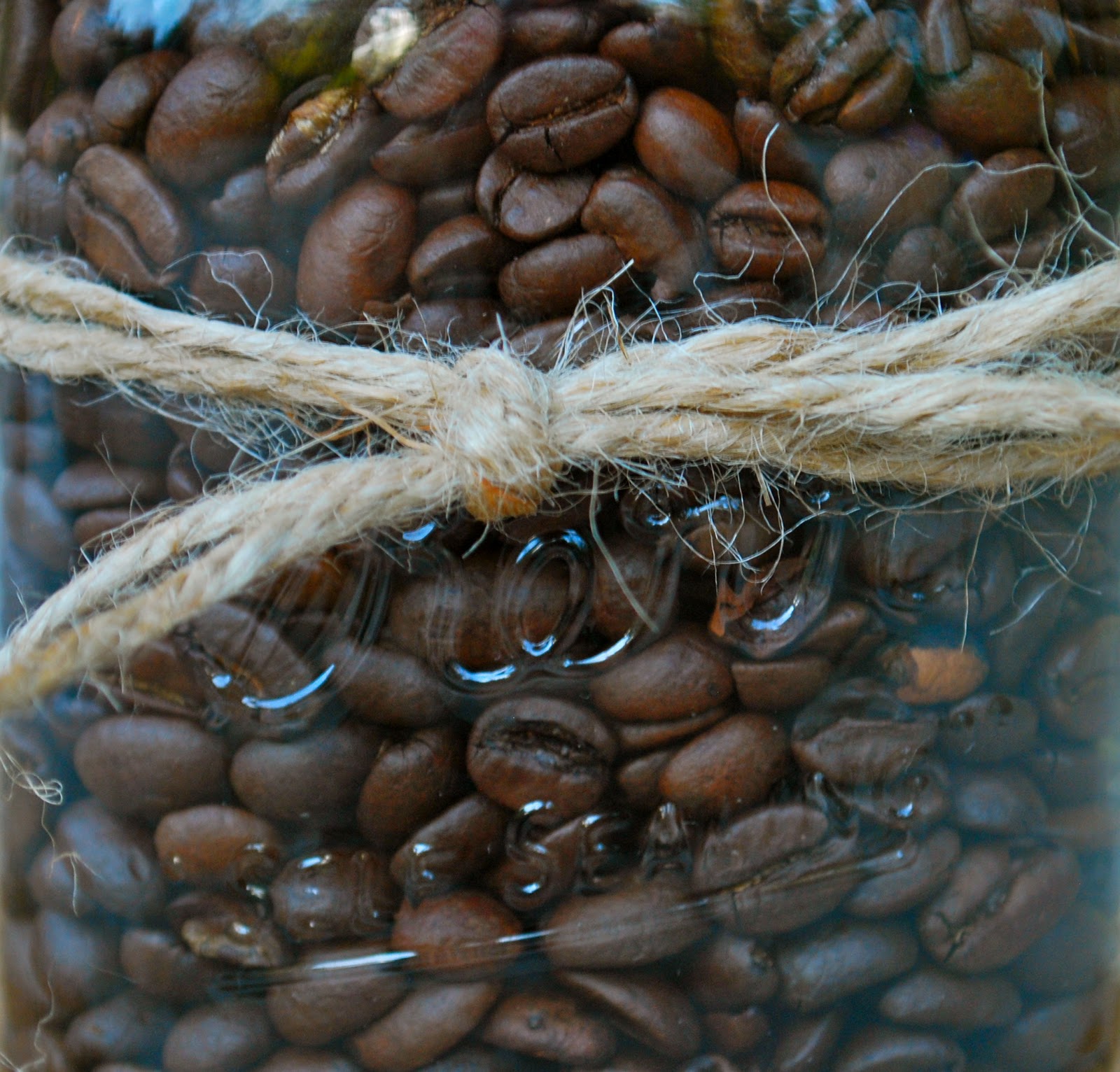 Fall DecoratingCoffee Beans & Mason Jars Amanda Jane Brown