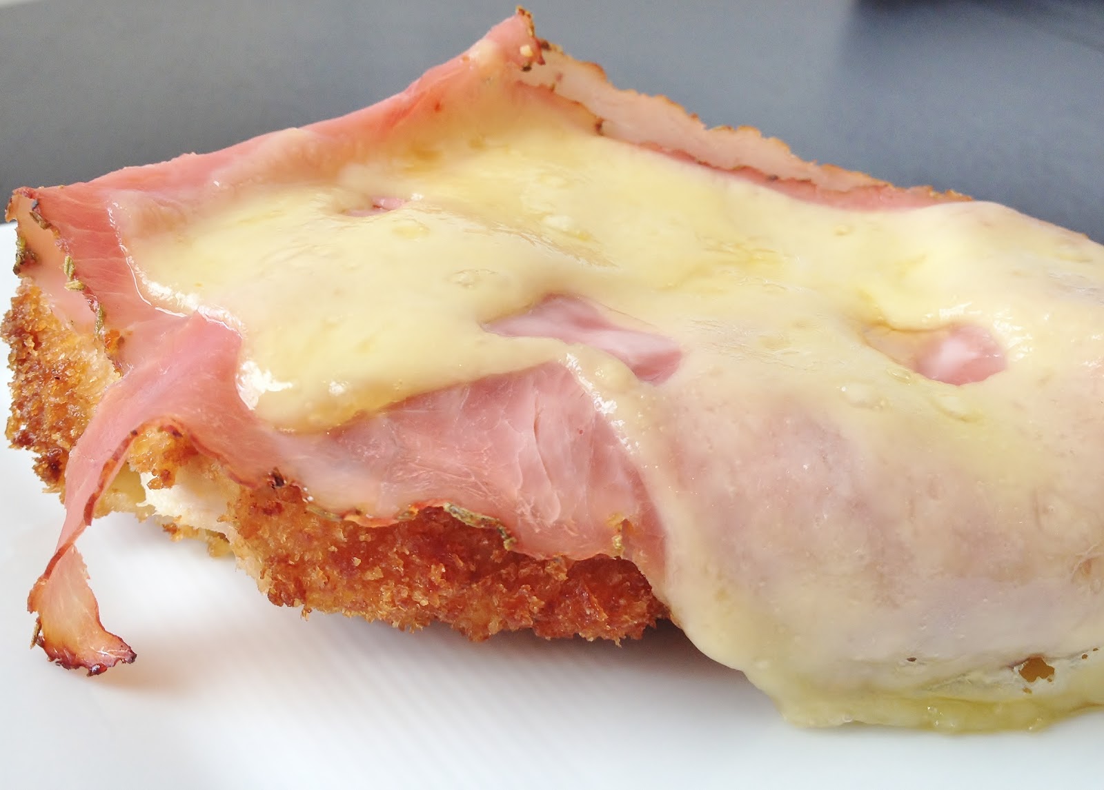 Craves and aves Open Face Chicken Cordon Bleu