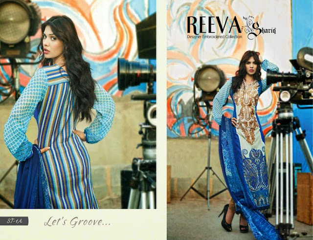 Reeva Designer Embroidered 2013-14 By Shariq
