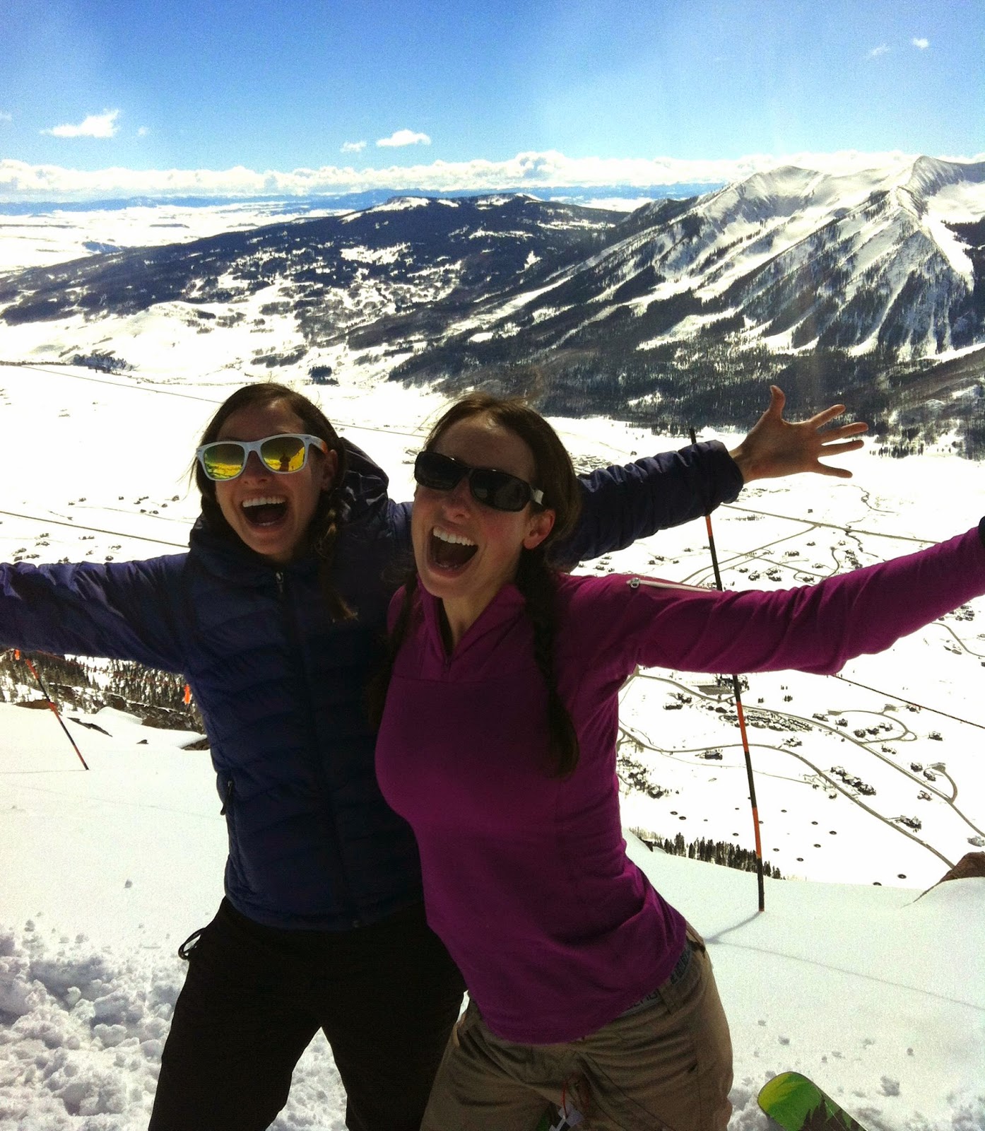 ski selfies