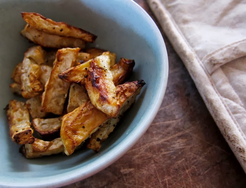 the indolent cook ovenbaked celeriac chips
