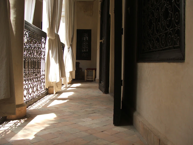 riad Marrakech balconata