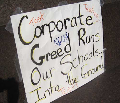 Corporate Greed Runs Our Schools into the Ground
