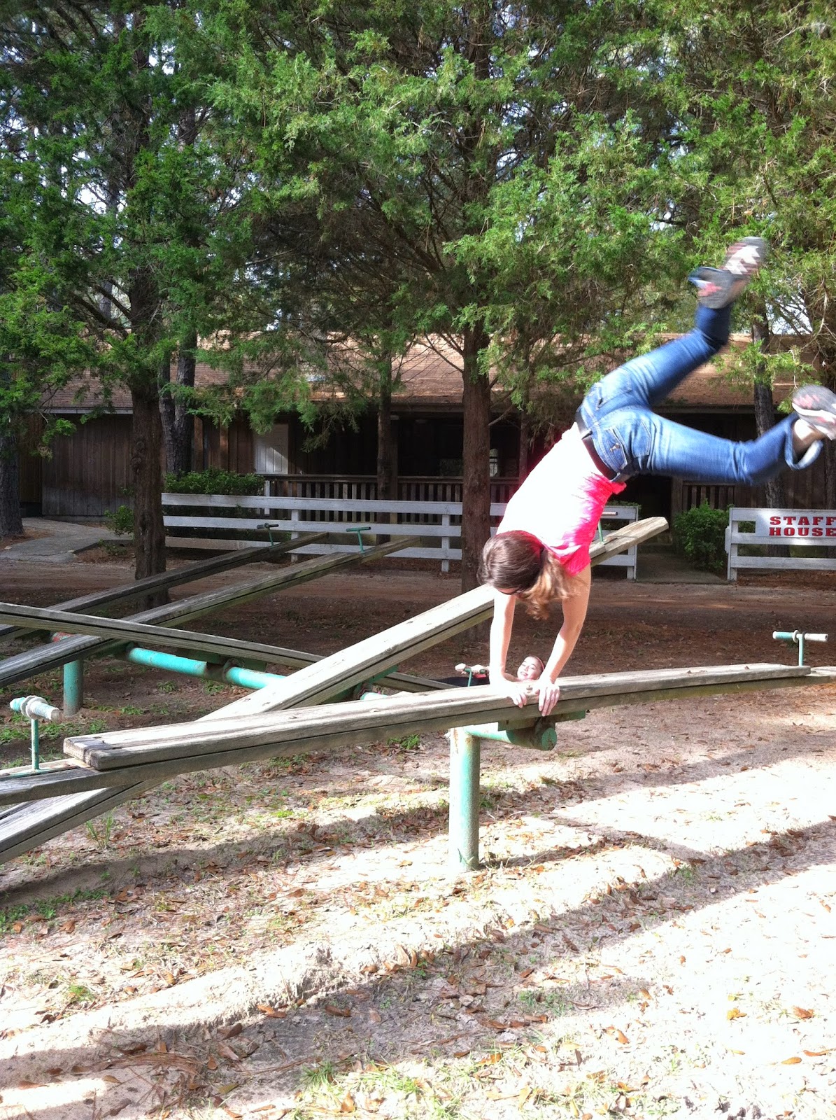 Traveling Handstands TeeterTotter