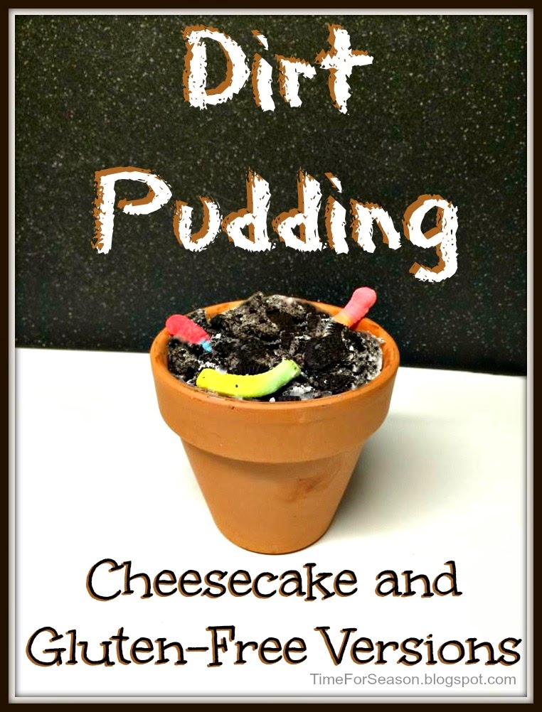 Dirt Pudding with Cheesecake and GlutenFree Versions