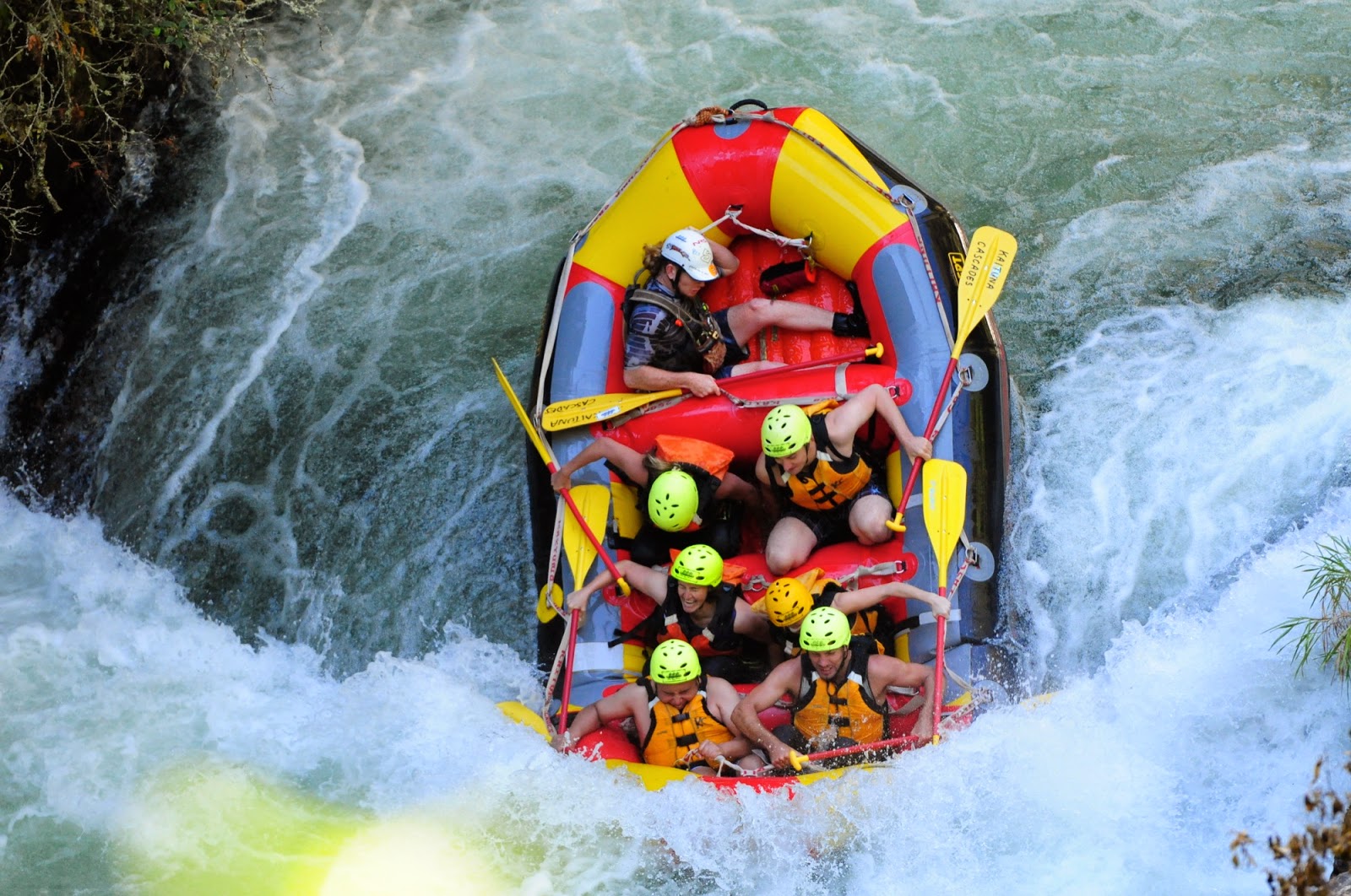 White Water Rafting In Rotorua Simon's JamJar