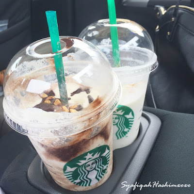 Tempat letak Starbucks dalam Honda City