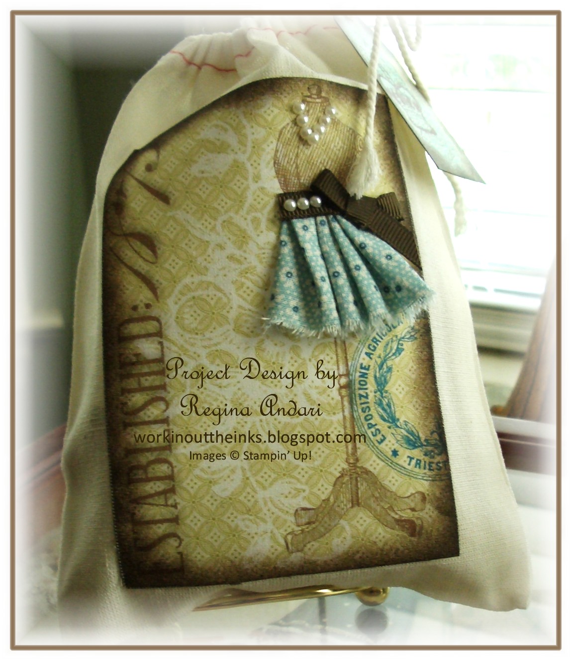 WORKIN' OUT THE INKS MUSLIN BAGS & MDS