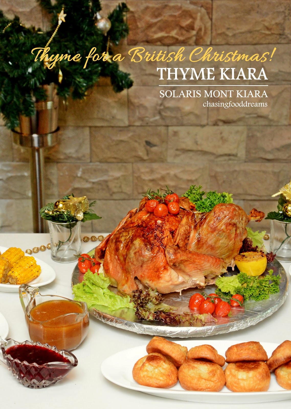 CHASING FOOD DREAMS Christmas at Thyme Kiara, Solaris Mont Kiara