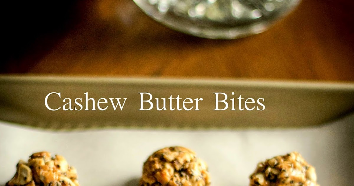 Grain Crazy Cashew Butter Bites (gluten free and low sugar)