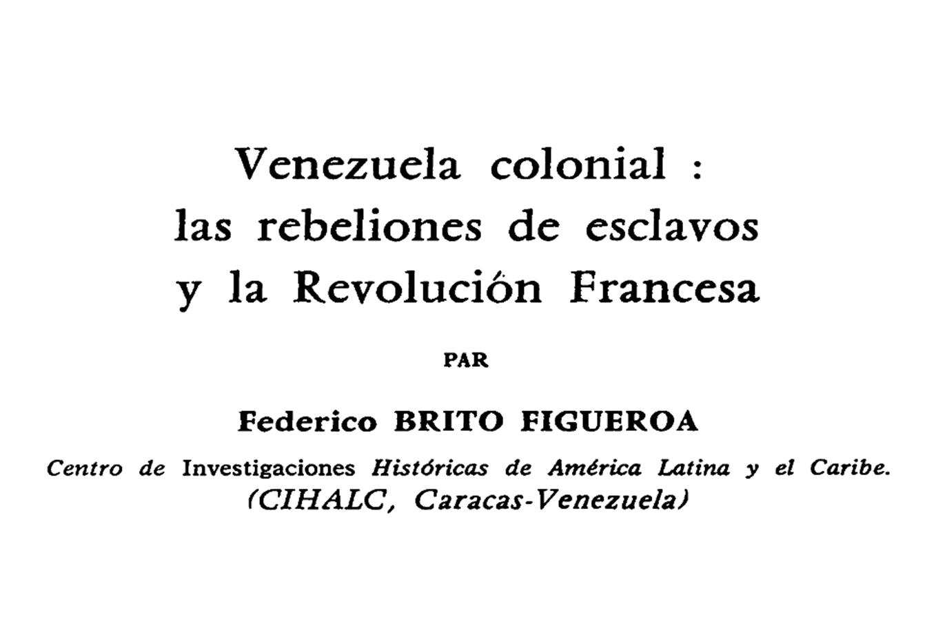 Venezuela Colonial