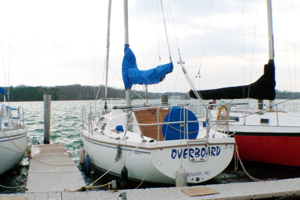 This Catalina 30, called "Overboard" is an 89 and is the Mark II model. This Catalina 30, called "Overboard" is an 89 and is the Mark II model.