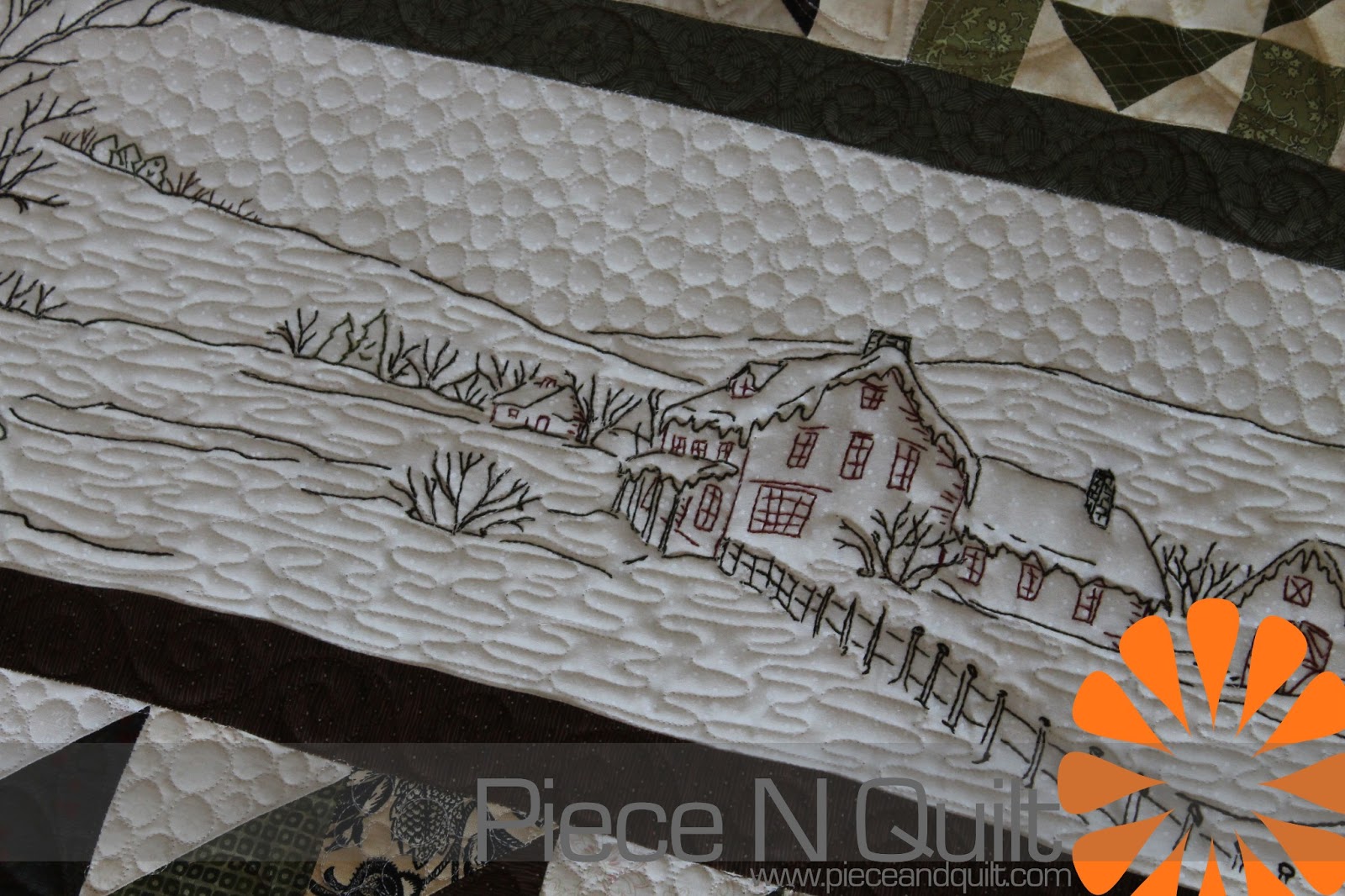 Piece N Quilt Crab Apple Hill Quilt