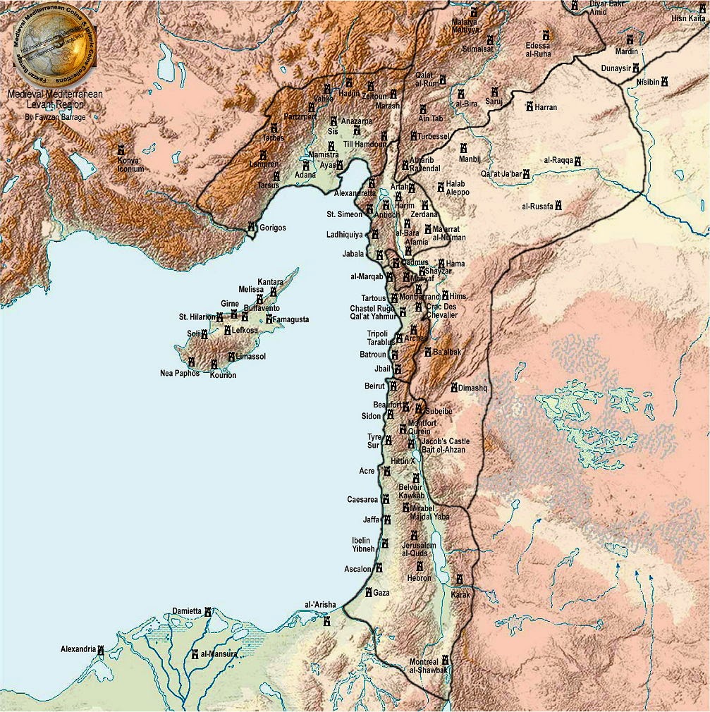 Cross and Crescent The Crusades Outremer Geography and climate