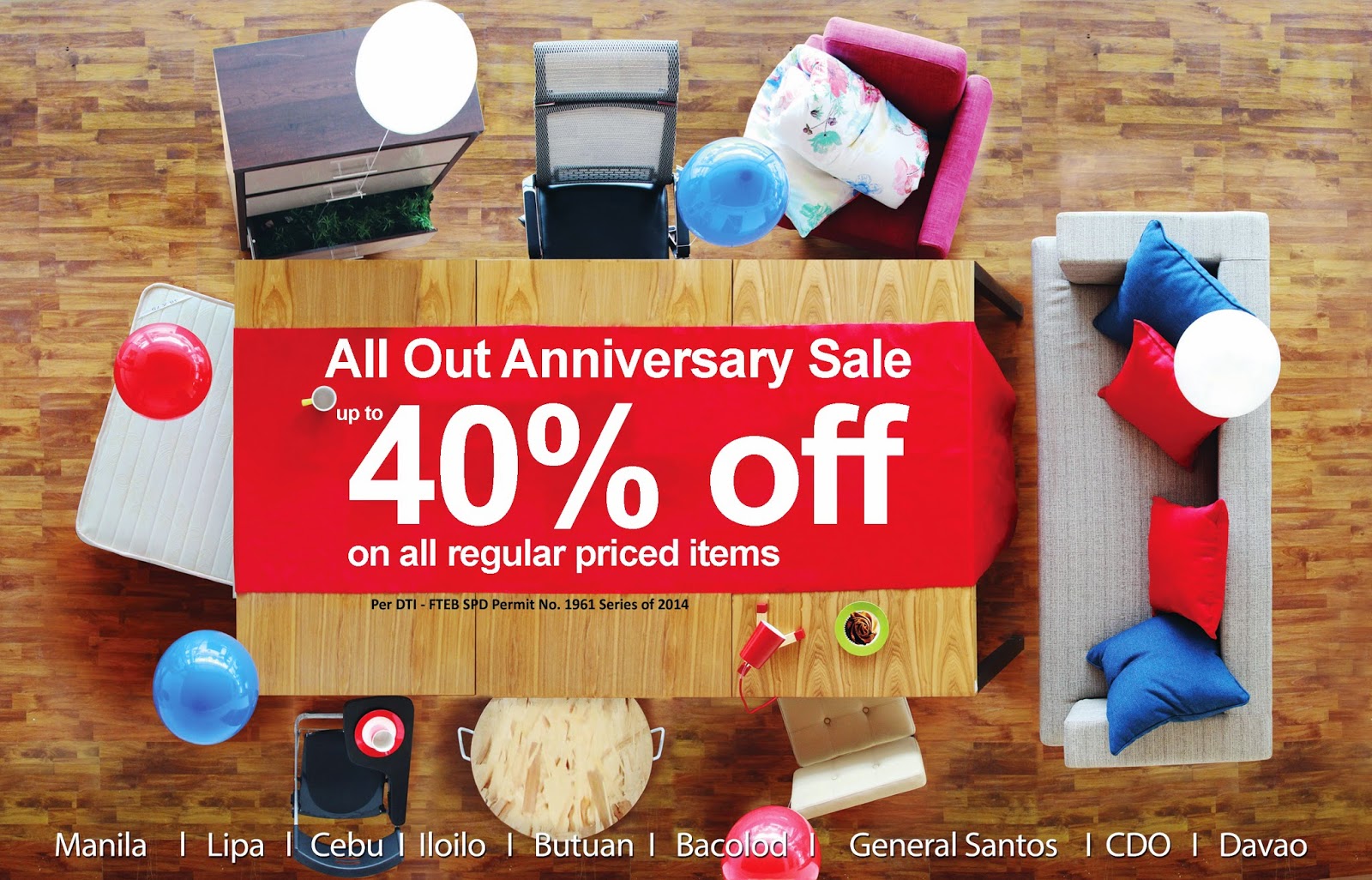 Mandaue Foam Furniture Store’s All Out Anniversary Sale Dear Kitty