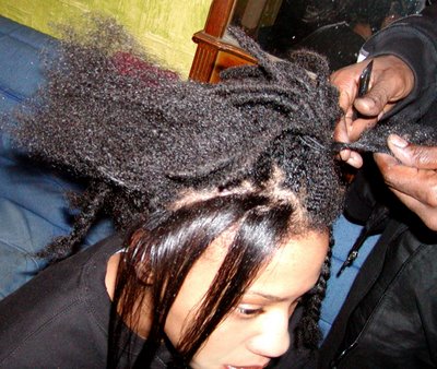 How do you start off dreadlocks in your hair?